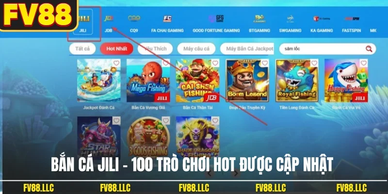bắn cá JILI