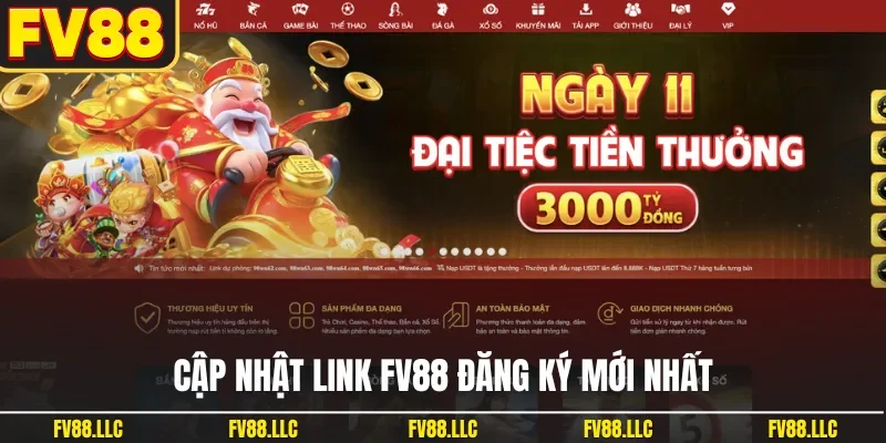 Cập nhật link FV88 đăng ký mới nhất