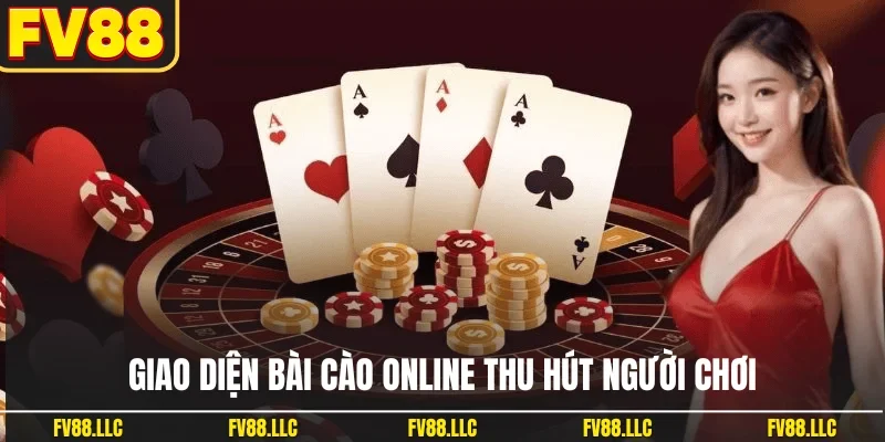 Giao diện bài cào online thu hút người chơi