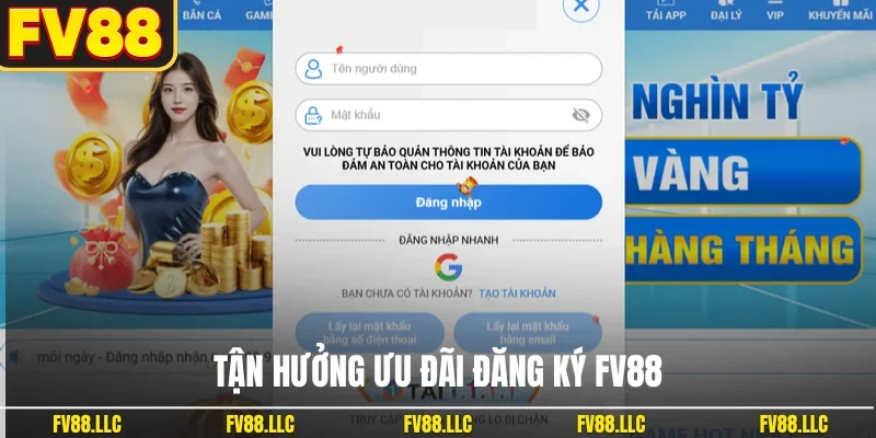 Hướng dẫn đăng nhập FV88 không chặn