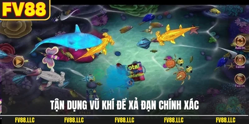 Tận dụng vũ khí để xả đạn chính xác