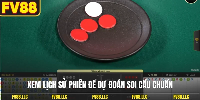 Xem lịch sử phiên để dự đoán soi cầu chuẩn